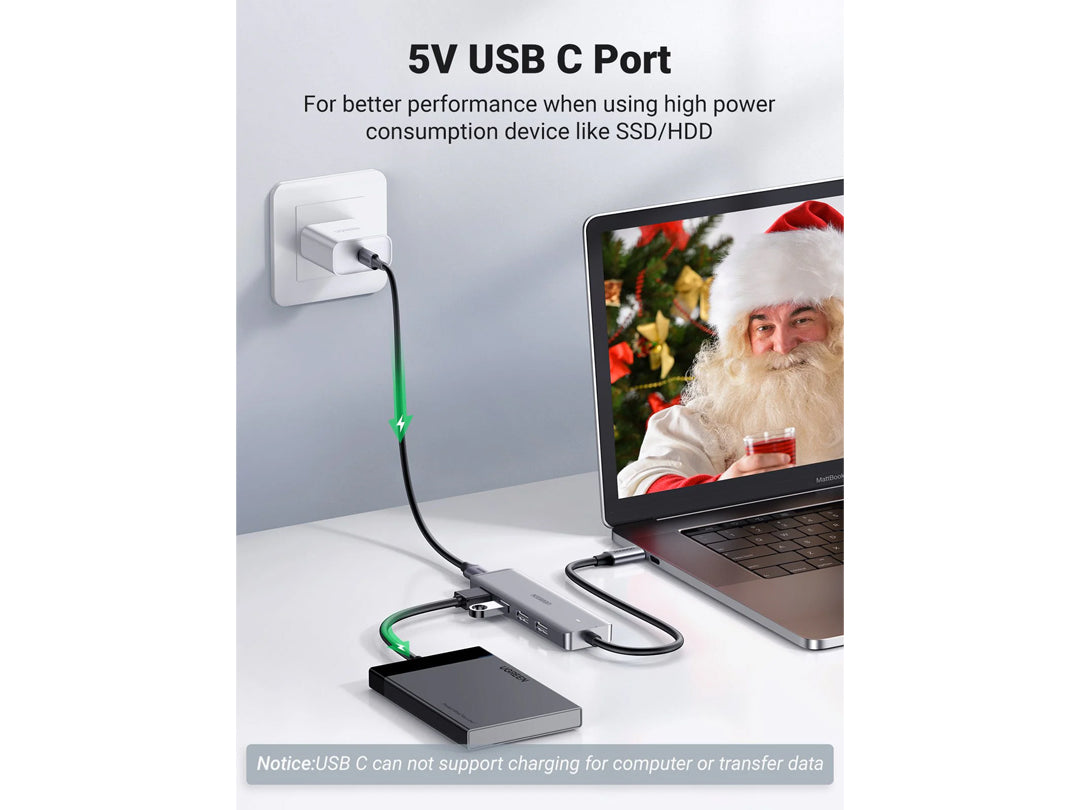 uGreen 70336 USB Type-C to 4 Port USB 3.0 Hub CM219-70336 uGreen 70336 USB Type-C to 4 Port USB 3.0 Hub CM219-70336
